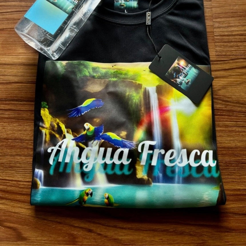 Ahgua Fresca Graphic T-Shirt Unisex 180 GSM | Comfortable Streetwear Tee | Urban Casual Shirt