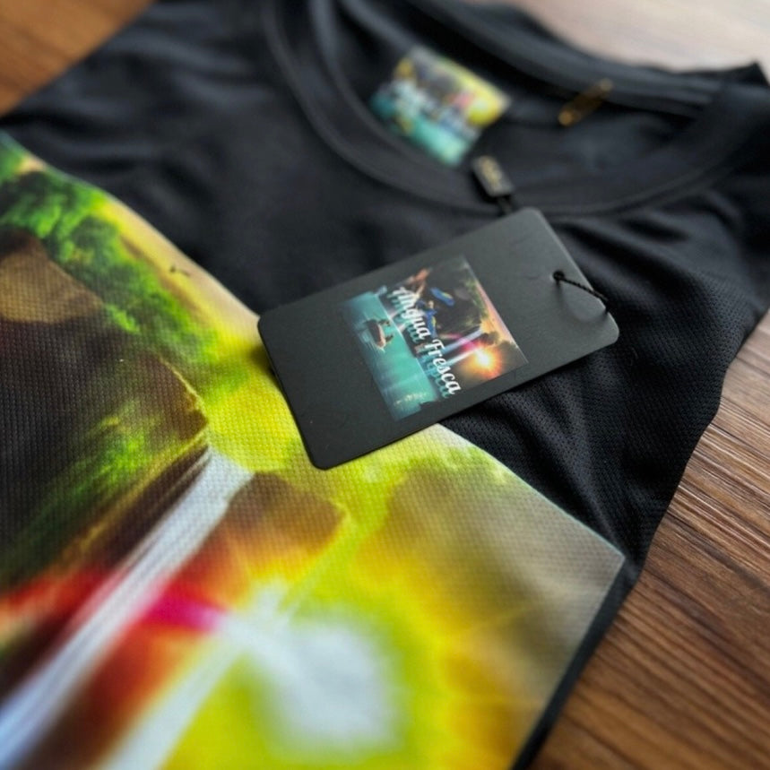 Ahgua Fresca Graphic T-Shirt Unisex 180 GSM | Comfortable Streetwear Tee | Urban Casual Shirt