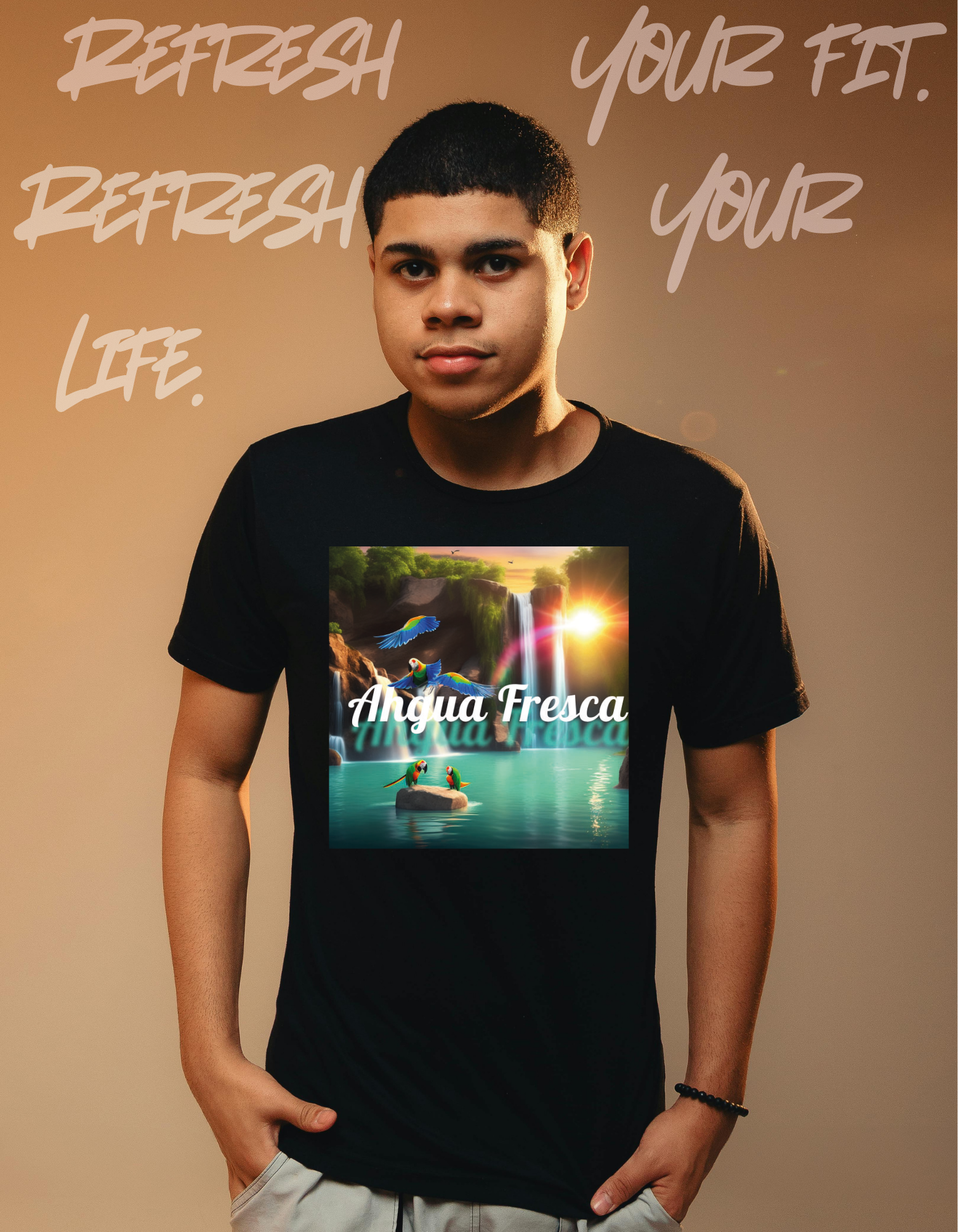 Ahgua Fresca AF1 OG Graphic Tee